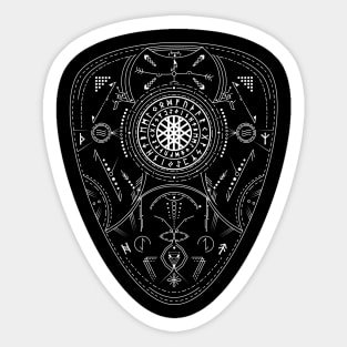 Web of Wyrd | Norse Pagan Symbol Sticker